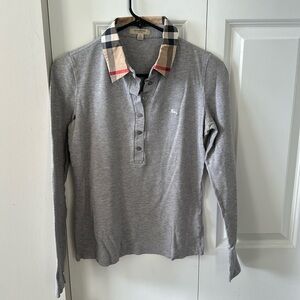 Authentic Burberry Long Sleeve Top